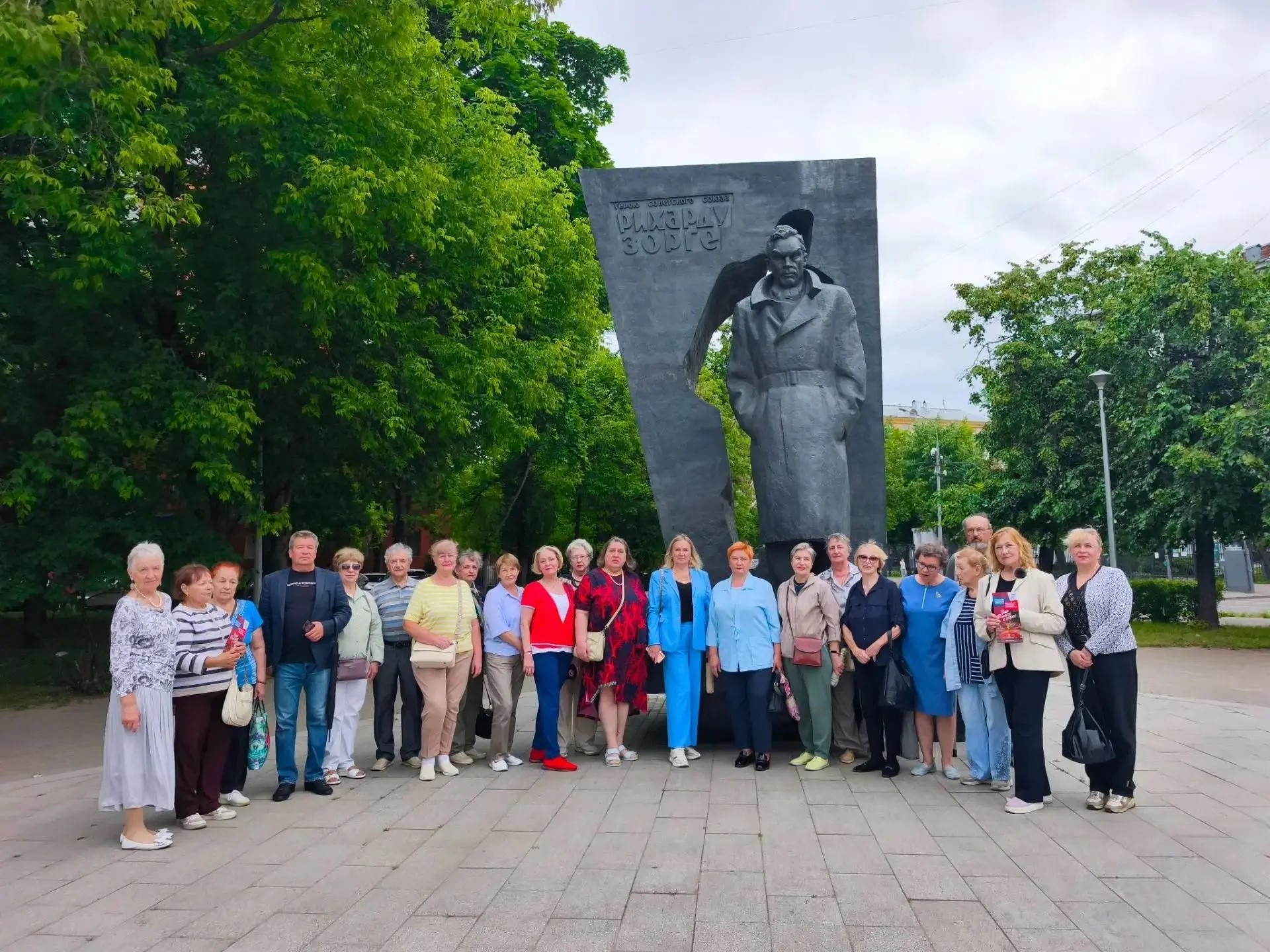 22.06.2026 у памятника Рихарду Зорге состоялась мемориально-патронатная акция, посвященная Дню памяти и скорби