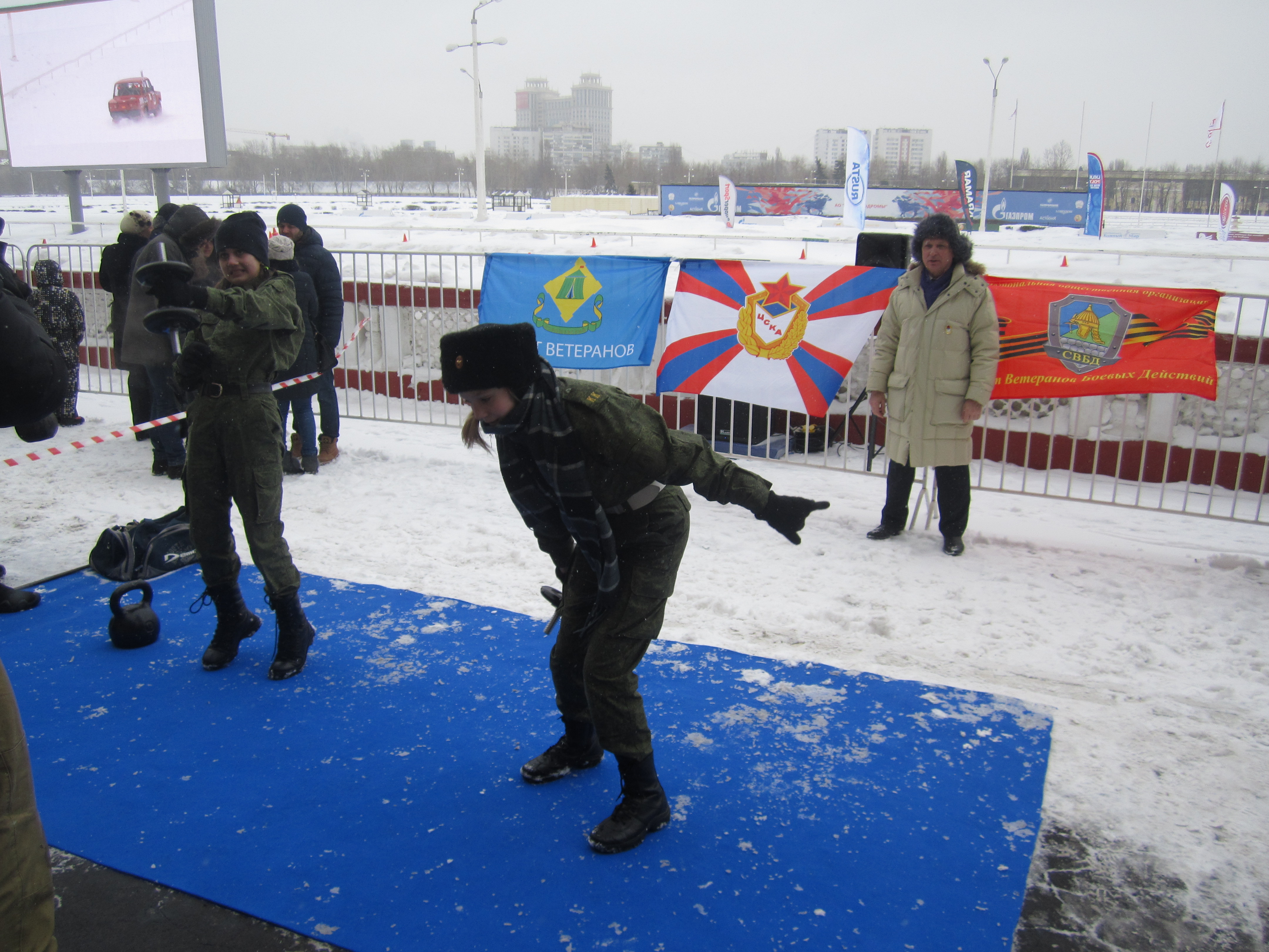 24 февраля 2019 года на Центральном Московском ипподроме проходило празднование Дня защитника Отечества