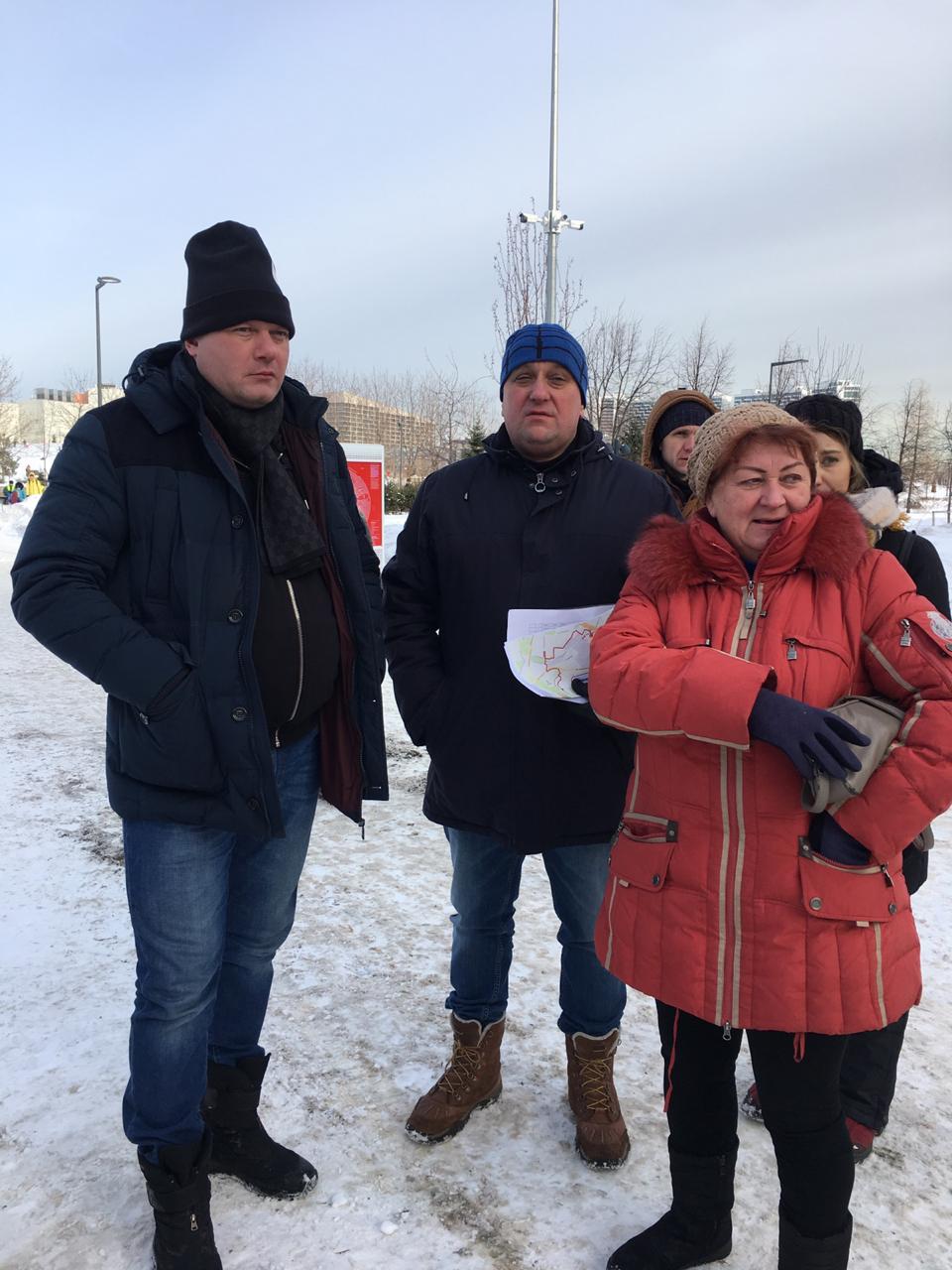 23 февраля глава управы Хорошевского района Бахров Сергей Анатольевич и первый заместитель главы управы Позняк Геннадий Леонидович провели еженедельный субботний обход территории